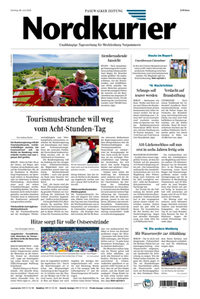 Cover of Pasewalker Zeitung