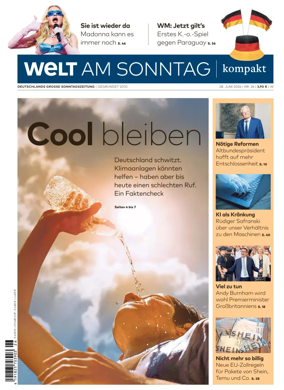 Cover of Welt am Sonntag - kompakt