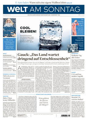 Cover of Welt am Sonntag