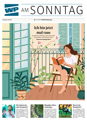 Cover of Westfalenpost (WP am Sonntag)