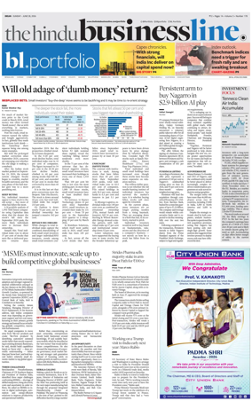 Cover of BusinessLine (Delhi)