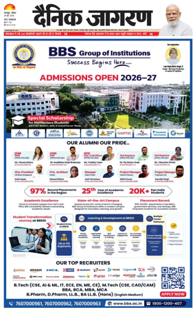 Cover of Dainik Jagran - Gorakhpur