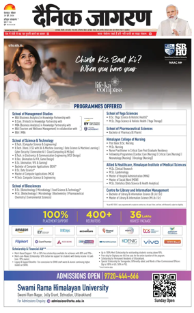 Cover of Dainik Jagran - Haridwar