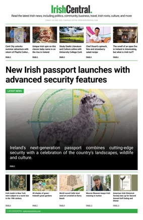 Cover of Irish Central