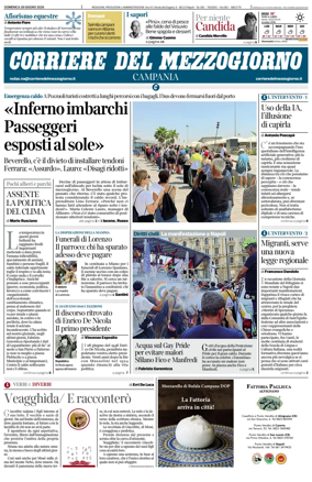 Cover of Corriere del Mezzogiorno (Campania)