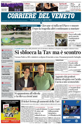Cover of Corriere del Veneto (Venezia e Mestre)
