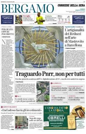 Cover of Corriere della Sera (Bergamo)