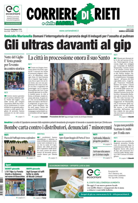 Cover of Corriere di Rieti