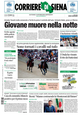 Cover of Corriere di Siena