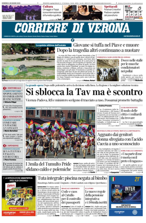 Cover of Corriere di Verona