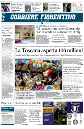 Cover of Corriere Fiorentino