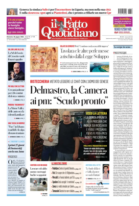 Cover of Il Fatto Quotidiano