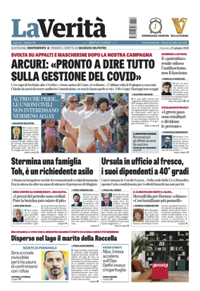 Cover of La Verita (Italia)