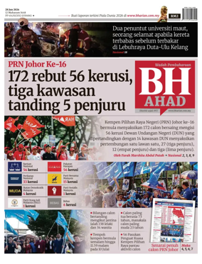 Cover of Berita Harian
