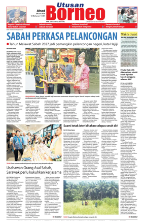 Cover of Utusan Borneo (Sabah)