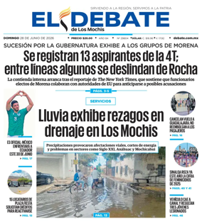 Cover of El Debate de Los Mochis