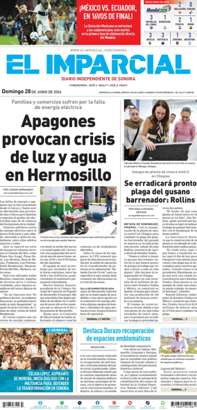 Cover of El Imparcial