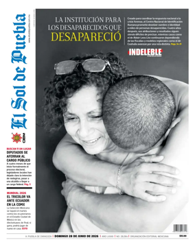 Cover of El Sol de Puebla