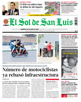 Cover of El Sol de San Luis Potosi