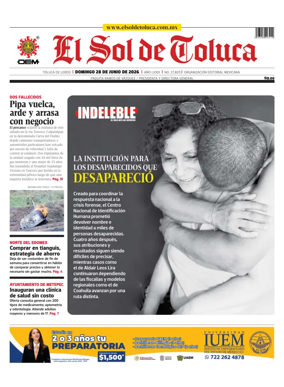 Cover of El Sol de Toluca
