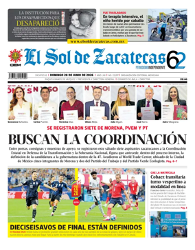 Cover of El Sol de Zacatecas