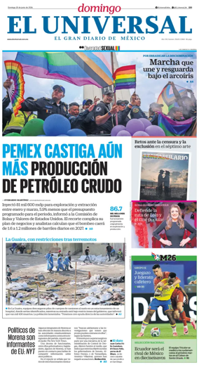 Cover of El Universal