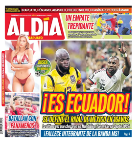 Cover of Periodico Al Dia (Irapuato)