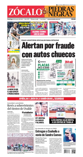 Cover of Zocalo Piedras Negras
