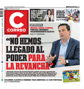 Cover of Diario Correo