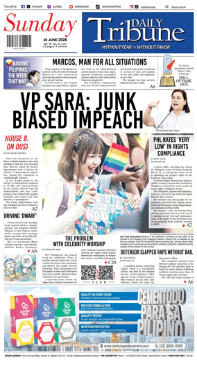Cover of Daily Tribune (Philippines)