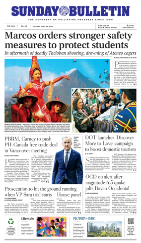 Cover of Manila Bulletin