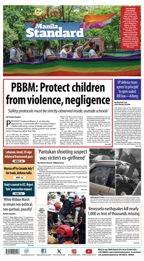 Cover of Manila Standard