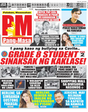Cover of PM Pang-Masa