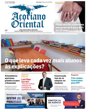 Cover of Acores Magazine