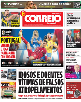 Cover of Correio da Manha Weekend