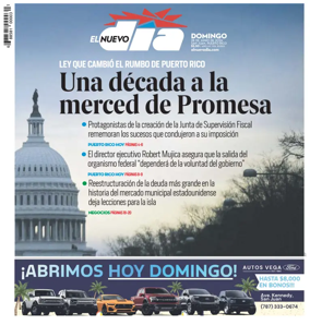 Cover of El Nuevo Dia