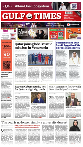 Cover of Gulf Times