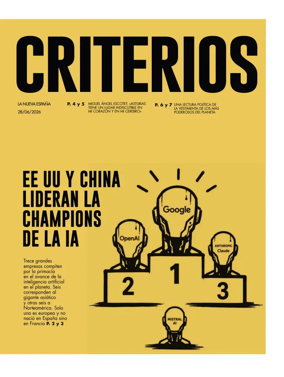 Cover of Criterios | La Nueva Espana