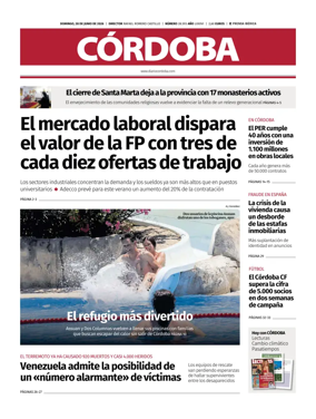 Cover of Diario Cordoba
