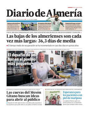 Cover of Diario de Almeria