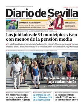 Cover of Diario de Sevilla