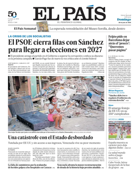 Cover of EL PAIS Andalucia