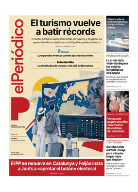 Cover of El Periodico - Castellano