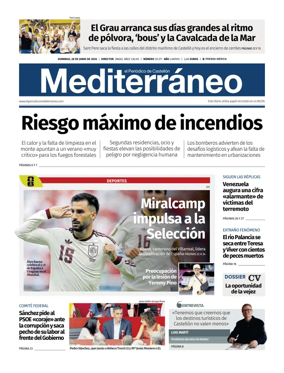 Cover of El Periodico Mediterraneo