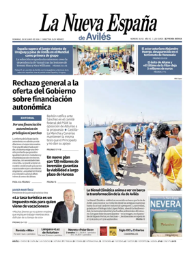 Cover of La Nueva Espana (Aviles)