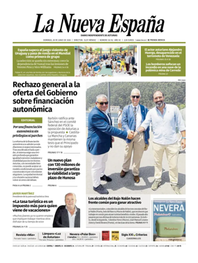Cover of La Nueva Espana (Oriente)