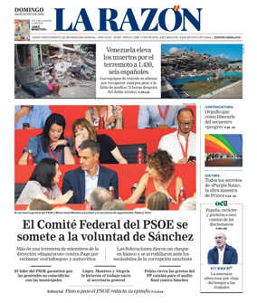 Cover of La Razon (Andalucia)