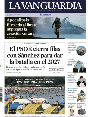 Cover of La Vanguardia (1st Edition)
