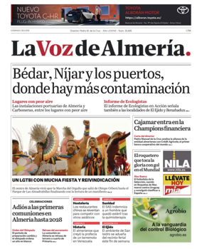 Cover of La Voz de Almeria