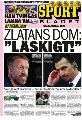 Cover of Sportbladet